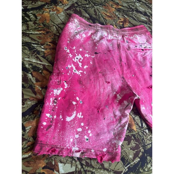 DRO Lab Custom 1/1 ART x  Stone Island Sweat Shorts - Picture 13 of 16